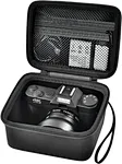 Vlogging camera case is made of high quality EVA and PU material, which is strong and durable. Photography camera bag is waterproof, scratch-resistant, dust-proof and drop-resistant, protects for Youtube camera from impacts and splashes.
